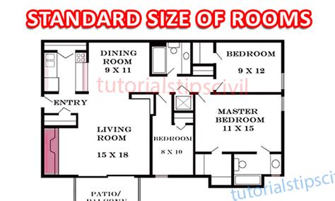 standard bedroom size in meters philippines